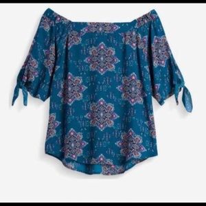 Renee C Off the shoulder blouse